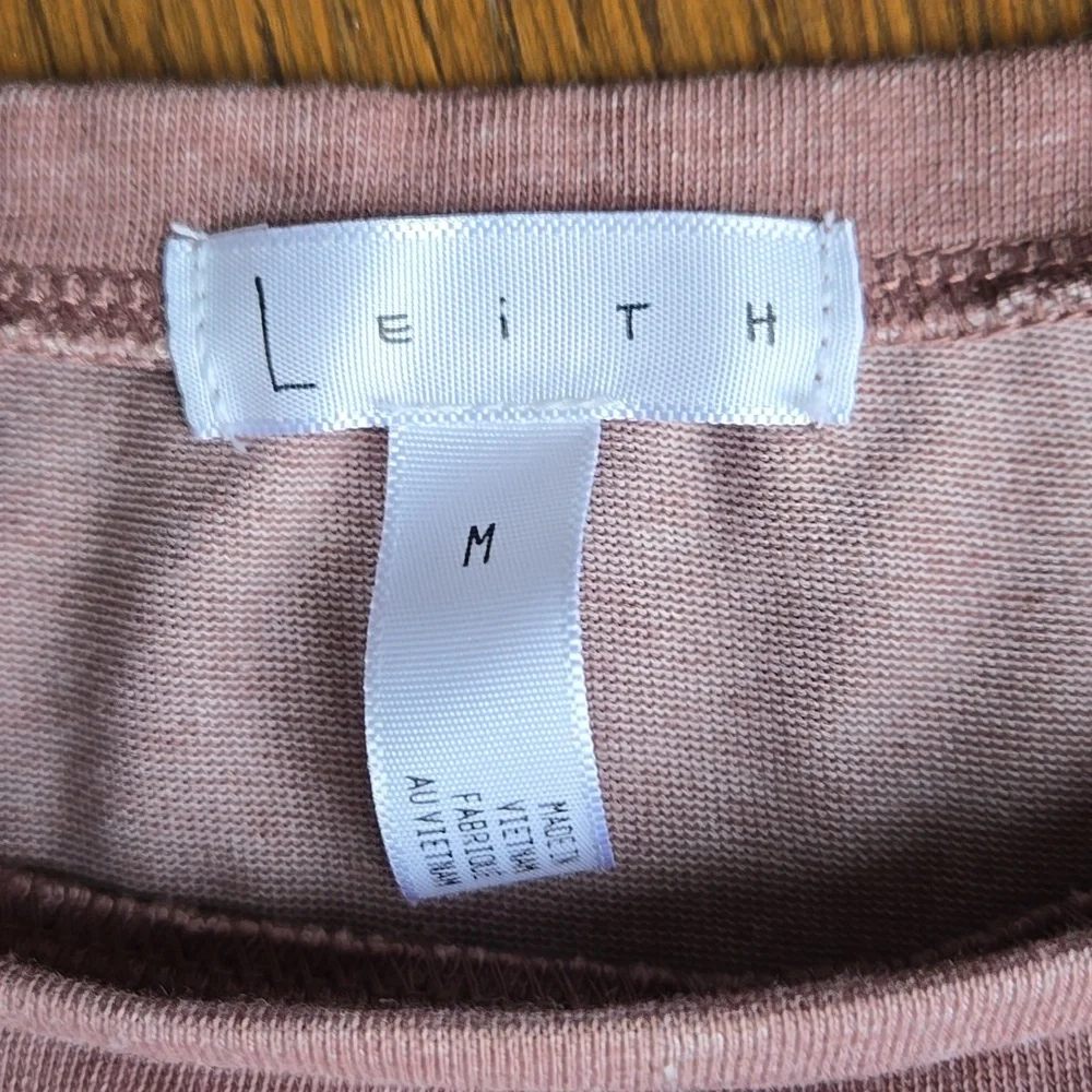 Leith Mauve Ruched Body Con Tank Dress, M